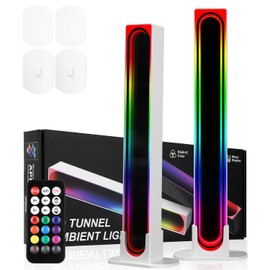 Xespis LED Light Bar, Music Sync RGB IC LED Light Bar, TV Backlight, Gaming Lamp Works RGB Ambient Smart Sync with Music and App Control for Room Gaming Decoration