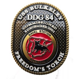 US NAVY USS BULKELEY DDG-84 COMMEMORATIVE CHALLENGE COIN 192