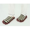 CNGYNI Cleaning Slippers Microfiber Slipper Detachable Mopping Shoes House Floor