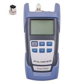 VOANZO Portable Optical Power Meter Fiber Tester Fibre Optic Tool Compatible with ST FC SC Interface