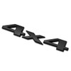 2 Pack 4x4 Emblem Badge Nameplate 3D Car Sticker Decal
