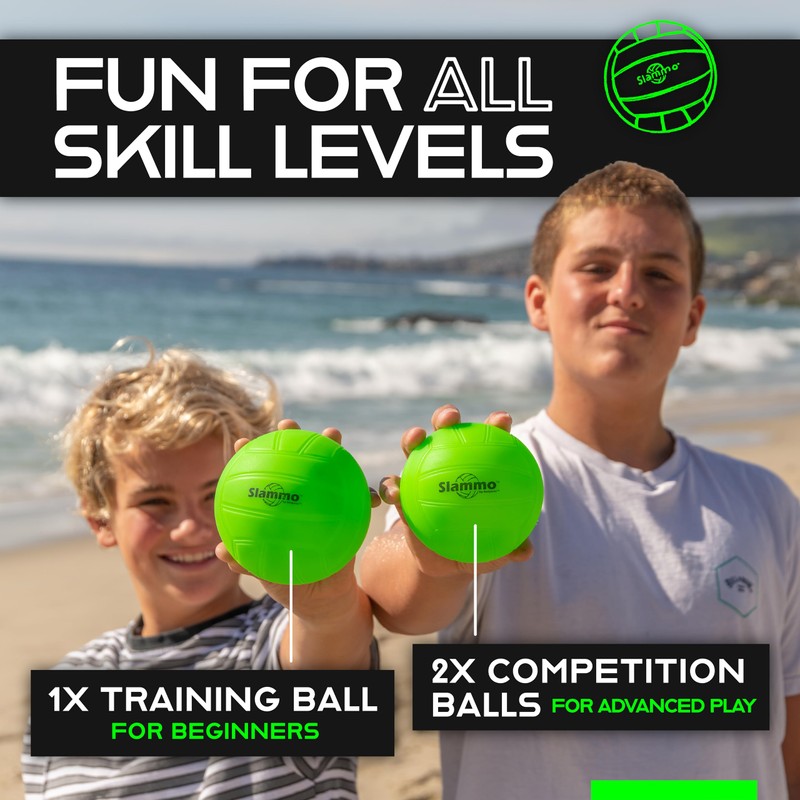 GoSports Slammo Game Set (Includes 3 Balls, Carrying Case and