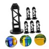 Ciieeo Garbage Can Lid Latch Set 6pcs Plastic Latches for