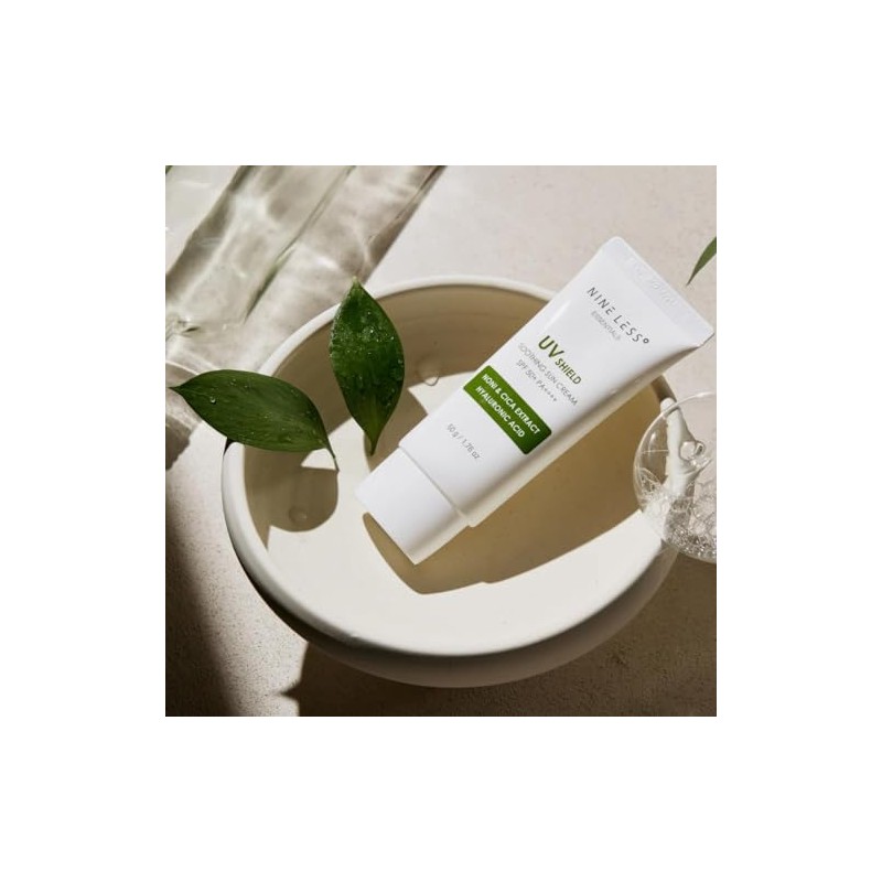 NINELESS-Essentials UV Shield Soothing Sun Cream 50ml | Protector Solar