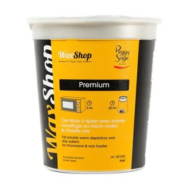 Peggy Sage - Vaso di cera calda per depilazione miele microonde 700 ml