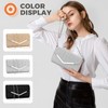 PLGYLG Clutch Purses for Women Evening Bag Shoulder Handbags Crossbody