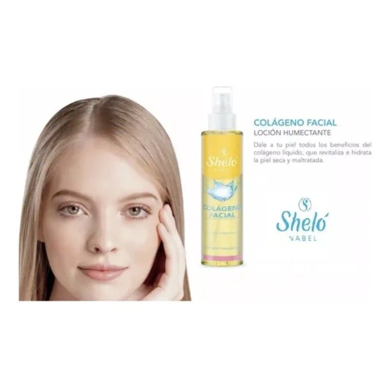 Sheló Nabel Colágeno Facial Loción Humectante 140