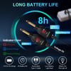 Wireless Guitar Transmitter Receiver 2.4GHz with 2 Modes, Upgrade Thumb-Size,