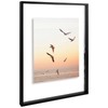 Frametory, 12x16 Floating Picture Frame - Metal Photo Frame -