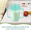 Baluue Maternity Drink Water Cup Spill Proof for Disabled Patients