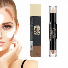 Contouring Stick, Contouring Pen, Concealer, Contour, Concealer Contour, Contour Pen Highlighter, Contouring and Highlighter in One for Long-Lasting Contours, 03 Natural Colour