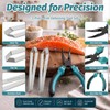 Fish Pin Bone Pliers & Tweezers Set, 3-Piece Deboning Tools