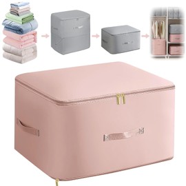 TIGARI Ultra Space Saving Self Compression Organizer, 2024 New Large Capacity Storage Bag for Comforters, Duvet, Blankets, Bedding and Clothes, Packing Cubes Luggage Organizer Bags for Travel