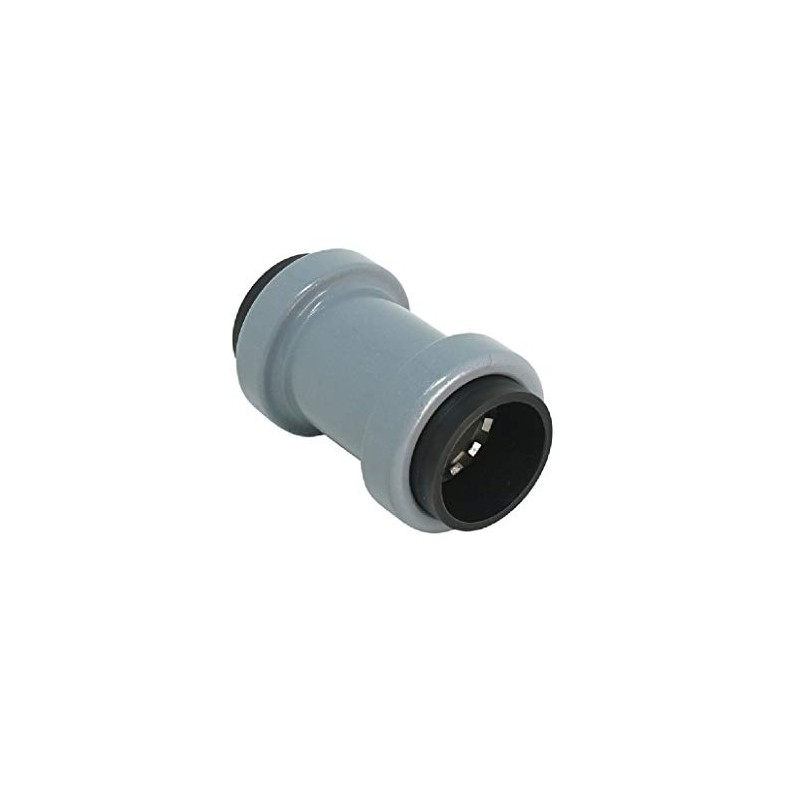 Southwire E-CP-075 3/4" Push Install EMT Coupling, Gray