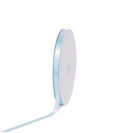 Creative Ideas PSF0308-305 Solid Satin Ribbon, 3/8" by 100 yd, Light Blue