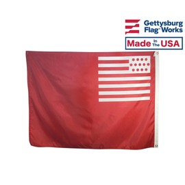 Brandywine Flag - Historic Flag of the American Revolution - Durable Outdoor All-Weather Nylon Flag - Made in USA (12x18" Rectangle)