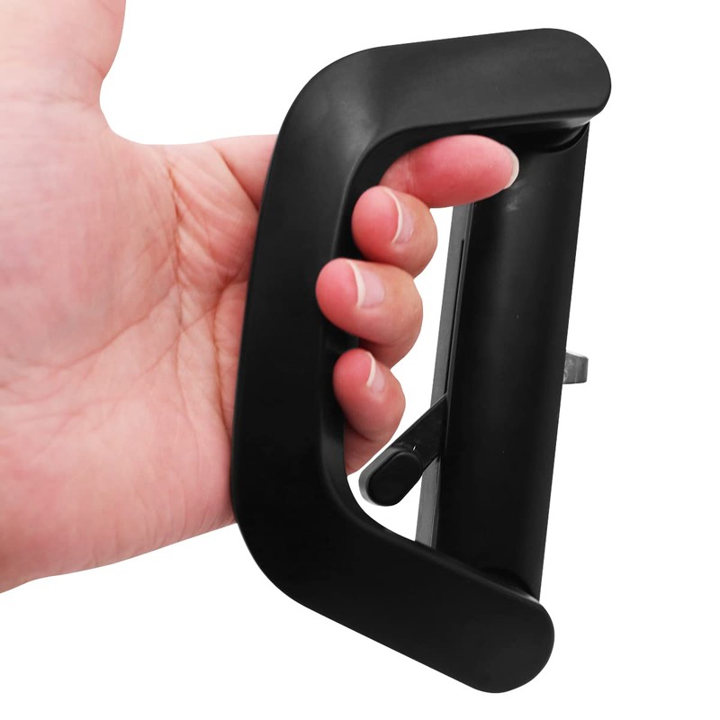 ZONADAH Patio Door Push Handle Set One Side Key Cylinder