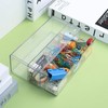 Zwenjuan Kosmetik Organizer Set,Acryl Make Up Organizer Wattestübchen Behülter Transparent