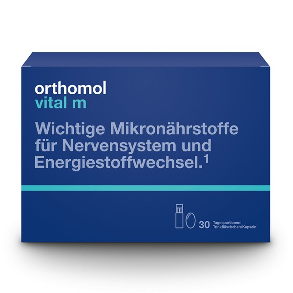 Orthomol Vital M Ready-to-Drink Vials/Cap - Men