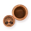 Kimona Food Jars & Canisters for Kitchen Counter, Wooden Food