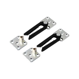 Gedotec Furniture Connector Upholstery Furniture Couch Connector – Type DA | Bracket for Hanging | Galvanised Metal | Snap Connector Fitting for Beds - Tables and Much More | Pack of 2 - Sofa