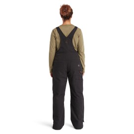 Timberland PRO Women's Gritman Insulated Bib Overalls, Black, Medium Regular