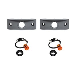 Belgrade Parts & Service, Inc. Morgan Truck Body - Supreme Truck Body Marker Light and Bracket Genuine Trucklite Combination kit for Penske, Ryder, Budget Trucks