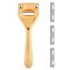 HandMade Leather Craft Tool Steel Super Skiver with 3Pcs Replaceable