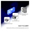 Dickno 4 PCS USB LED Car Interior Atmosphere Lamp, Portable
