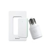 Zoiinet 500W Remote Control Light Bulb Socket, Wireless Light Switch