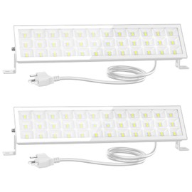 Onforu LED Shop Lights for Workshop,90W 10000lm LED Work Lights for Garage, 6500K Daylight White Ultra Bright Plug in Outdoor Light,2Pack IP66 Waterproof Lighting for Warehouses