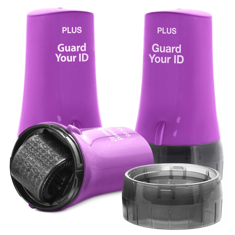 Identity Theft Protection Roller 3-Pack Advanced 2.0 Security Stamp by
