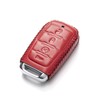 Vitodeco Genuine Leather Smart Key Fob Case Cover Protector Compatible