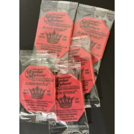 Wonder Wafers Individually Wrapped Car Freshener Black Royale 15 Count