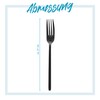 GRÄWE Table Forks, Dinner Forks, 6 Pieces, Cutlery Set, Dishwasher