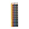 LYRA GROOVE Jumbo Colouring Pencils, Cardboard Case / Pack of