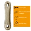 Washing Line Rope Strong, 20m Heavy Duty Extra Strong Steel