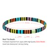KELITCH New Tila Bead Stretch Bracelets Friendship Bracelets Stackable Beach
