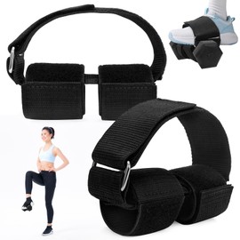 2Pcs Dumbbell Foot Attachment,Foot Weight Strap For Exercise,Adjustable Ankle Straps Leg Lifting Weight Holder For Gym Workouts Strength Training