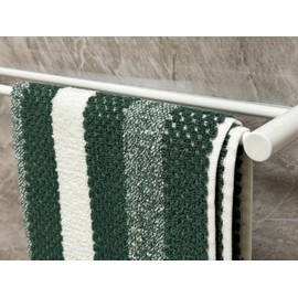 Towelogy® Quick Dry Patterned Hand Towels for Bathroom | Ultra Soft, Lightweight, Super Absorbent 100% Cotton Hand Towels | 80x50cm (Green)