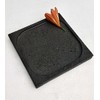 Volcanic Stone Cooking Slabs, 8 "x 8" recessed slabs, 1.5cm