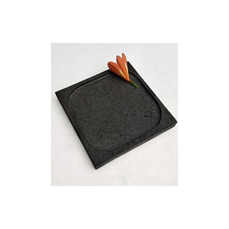 Volcanic Stone Cooking Slabs, 8 "x 8" recessed slabs, 1.5cm