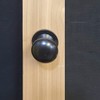 Kimberly Bay Screen Door Hardware Kit with Self-Closing Hinges, Black