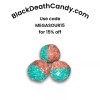 Black Death Candy Bubblegum Mega Sour Candy (5 Pieces)