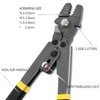 Stainless Steel Wire Cable Crimping Tool Kit, Cutter &Crimper Plier,