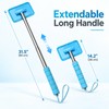 Telescopic Car Windshield Cleaner with Water Scraper – Long Handle