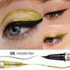 Black and Multichrome Waterproof Liquid Eyeliner, Stay All Day Eye