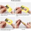 CHUANGOU 500 pieces nail stencils, extension golden stencils, for nail