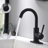 FROPO Black Bathroom Faucets | Matte Black Vanity Faucet with