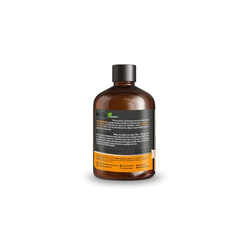 Naturance Shampoo para Perro con Aromaterapia Vitalidad 250ML